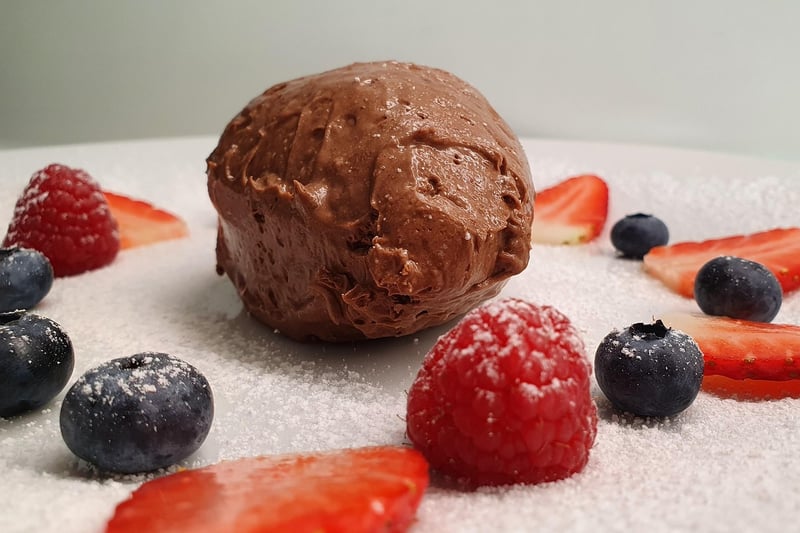 Raspberry White Chocolate Mousse